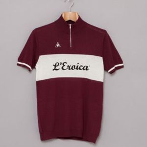 LE COQSPORTIF L’EROICA VINTAGE-STYLE CYCLING SHIRT